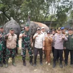 Pastikan Penanganan Karhutla Pemprov Lampung Dan TNI-Polri Perkuat Mitigasi TNWK, Lindungi Warga Dan Gajah